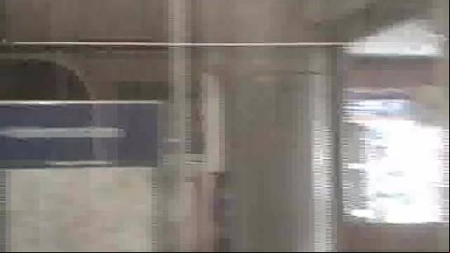 Busty blond groped grabbed on train