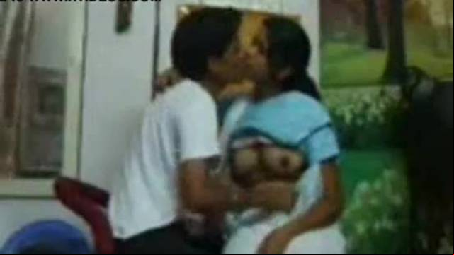 My brother enjoying with his girl friend