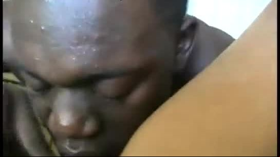 Black amateur couple fucking at home for the camera