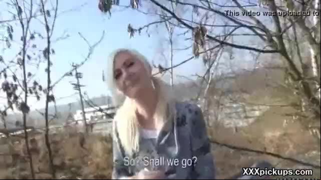 Amateur european teen seduces tourist for cash 16